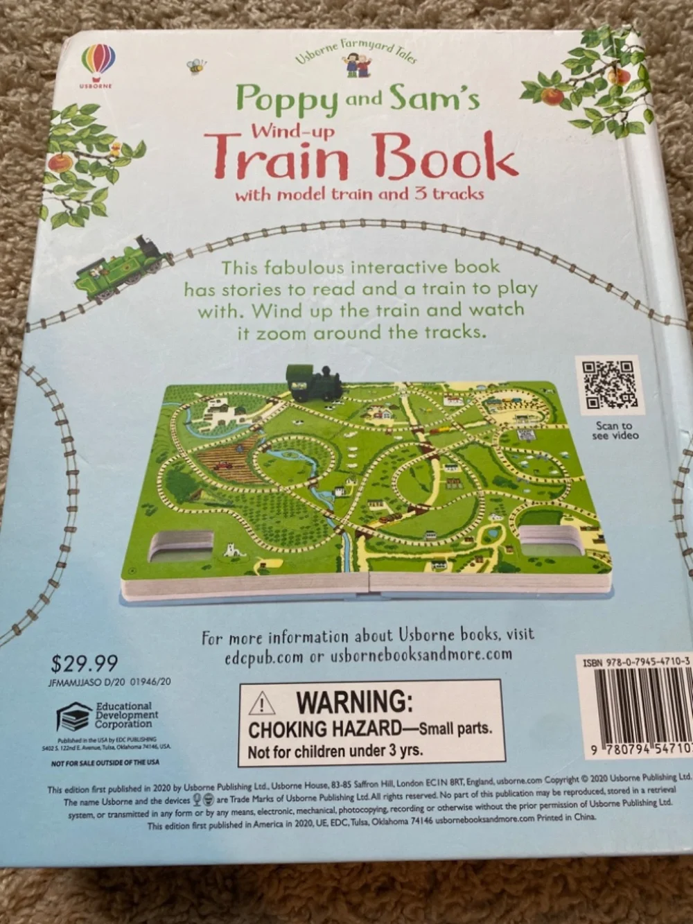 Carry Along train track and train book